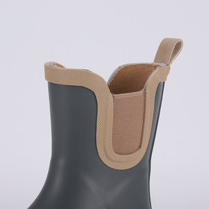 CS-36 Kids Easy-On <strong>Waterproof</strong> Rain <strong>Boots</strong> with Reinforced <strong>Pull</strong> Handles - Product Image 3