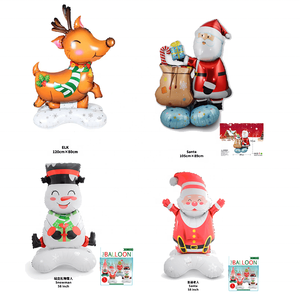 <strong>New</strong> Hot Selling Inflatable Santa Claus <strong>Balloon</strong> <strong>Home</strong> Party Decoration Merry Christmas Foil <strong>Balloons</strong> - Product Image 3