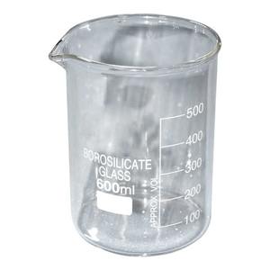 บีกเกอร์แก้วบอโรซิลิเกตทรงต่ำพร้อมเครื่องหมายจบการศึกษาที่ชัดเจนสำหรับการใช้ในห้องปฏิบัติการและการทดลองทางเคมี - Product Image 1
