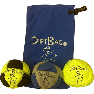 Juego de 3 Pelotas de Fútbol Americano DIRTBAG Rellenas de Arena, Pelotas de Gamuza Sintética Resistentes con Bolsa de Almacenamiento - Product Image 6