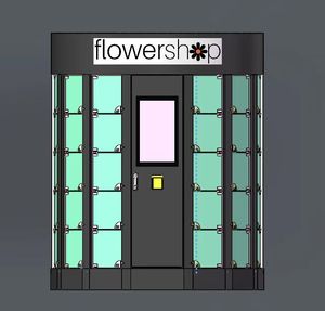 Distributeur automatique de fleurs Haloo avec humidificateur et système de refroidissement de 2 à 4 degrés – Idéal pour les fleurs - Product Image 6