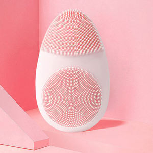 Brosse Nettoyante Électrique Ultrasonique à Marque Blanche, Masseur Facial Chaud, Nettoyant Vibrant en Silicone pour Rajeunissement de la Peau et des Lèvres - Product Image 1
