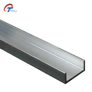 具有竞争力的价格u型通道AISI ASTM DIN JIS GB SUS EN标准不锈钢u型通道用于桥梁制造