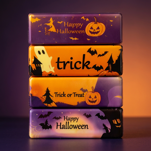 Cross-border New Product Halloween-themed PU Butter Stick Squishy Slow-Rebound Stress-Relief Creative Pumpkin Squeeze Toy - Product Image 1