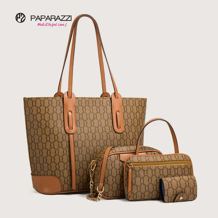 Bolsos Mujer #21528 printed tote designer handbags sets new arrival set de handbag Monogram handbags set for women luxury