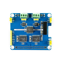 Expansion CAN isolée à 2 canaux HAT MCP2515 SN65HVD230 Circuit de protection multi-embarqué pour Raspberry Pi STM32