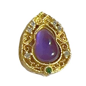 Pendentif lapin en diamant incrusté d'or de la méthode ancienne Accessoire de porte-clés pour hommes et femmes Perles en métal séparées par une <span class=keywords><strong>gourde</strong></span> - Product Image 4