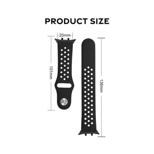 Bracelet de remplacement pour montre connectée <span class=keywords><strong>Honor</strong></span> <span class=keywords><strong>5</strong></span>/4, réglable, durable, doux, léger, respirant, résistant à la transpiration, à dégagement rapide, avec boucle inversée - Product Image 5