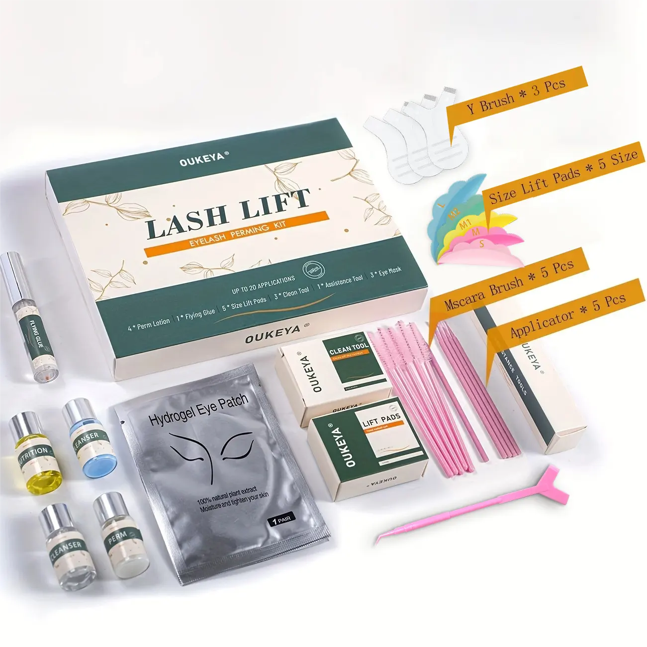Lash Lift Sachet Kit Lash Perm Kit Fast Eyelash Lifting 5 Minutes Diy Disposable Sachet Professional Lash Perming Kit