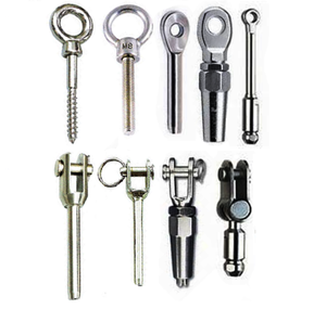 Raccords <span class=keywords><strong>de</strong></span> câbles à <span class=keywords><strong>Suspension</strong></span> plaqués <span class=keywords><strong>de</strong></span> Nickel, Terminal en acier inoxydable 316 personnalisé - Product Image 1