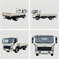 Camion de transport de marchandises léger SINOTRUK HOWO 4x2 à plateau plat, 3-5 tonnes, diesel, mini-camion neuf HOWO à vendre