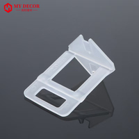 Système de nivellement de carreaux en céramique pour sols en porcelaine, clips de nivellement en PP, positionnement rapide des carreaux, espaceurs pour carreaux