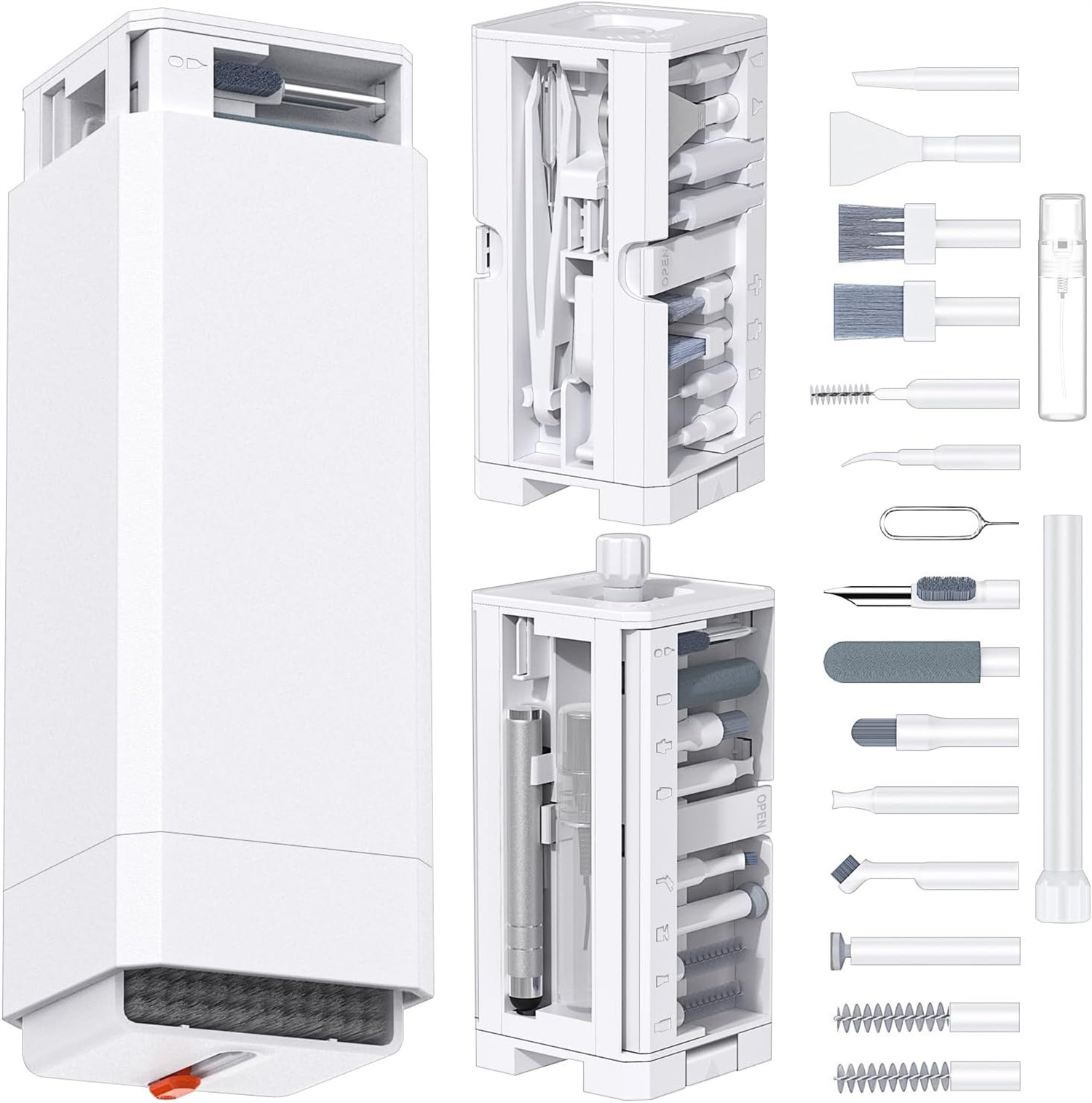 Q32 blanc [pas de liquide de nettoyage]] blanc
