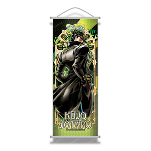 ผ้าแขวนผนังลายการ์ตูนญี่ปุ่นโจโจ้ ขนาด 70*25 ซม. 3000 แบบ - Product Image 1