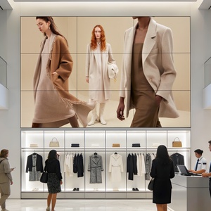 Monitor de Video Wall LCD con Panel BOE de 65 Pulgadas, Bisel Ultra Delgado de 3.5mm, Controlador de Pantalla de Empalme con Animación <span class=keywords><strong>para</strong></span> Publicidad - Product Image 2