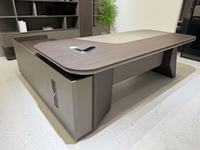 Table modulaire extensible en acier, bureau d'ordinateur moderne pour usage commercial