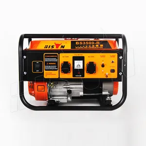 Bison Emergency Use 110/220 Volt 3kw 3kva 3000w Gasoline Generator With Low Fuel Consumption