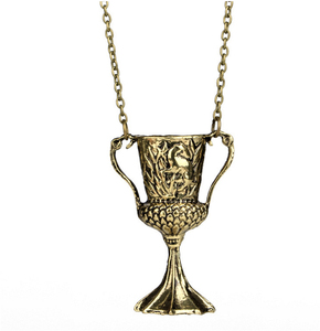 Collier pendentif ZRM en alliage de zinc, bijoux de mode vintage, charme Horcrux de Potter, transformation de la <span class=keywords><strong>Coupe</strong></span> de Helga Hufflepuff - Product Image 2