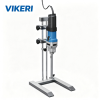 Homogénéisateur à dispersion rapide VIKERI D500, mélangeur de laboratoire à cisaillement élevé 29k tr/min, émulsifiant, préparation rapide d'échantillons, homogénéisation, OEM