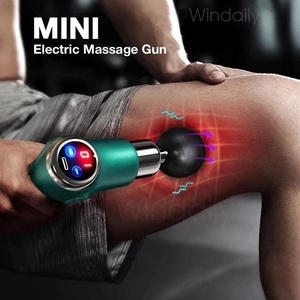Biểu tượng tùy chỉnh mô sâu thư giãn cơ bắp thể thao cơ thể Massager massage rung Súng với bộ gõ - Product Image 5