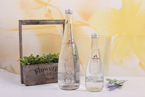 Botella <span class=keywords><strong>de</strong></span> Agua <span class=keywords><strong>de</strong></span> Vidrio <span class=keywords><strong>de</strong></span> Lujo <span class=keywords><strong>de</strong></span> Alta Calidad, 330ml/500ml, Transparente o Esmerilada, Color Personalizado, Tapa con Rosca, Tapa <span class=keywords><strong>de</strong></span> Marca, Reutilizable para Hotel, para Brandy - Product Image 2