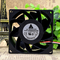 Nuevo y Original Delta PFB0824UHE 24V 1.63A 8038 8CM 3-p, PLC para Programación, Control Industrial, RS485, Disponible en Almacén