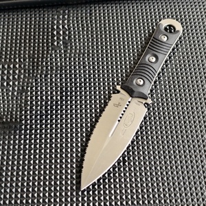 Couteaux DIY personnalisables de haute qualité, grande épée avec lame fixe en acier inoxydable et poignées G10, support OEM - Product Image 3