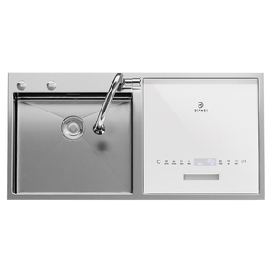 6 Ensembles de Vaisselle Grande Capacité Lave-vaisselle 220V Entièrement Automatique Encastrable Lavage Séchage Désinfection Stockage Domestique Entièrement Automatique - Product Image 1