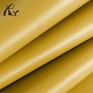 วัสดุรองเท้าไมโครไฟเบอร์กันน้ำ หนา 1.2 มม. ลายหนังแกะ  แผ่นสติกเกอร์หนัง PU สำหรับใช้กับกระเป๋า - Product Image 3