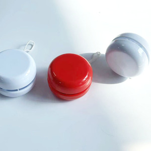 <b>Plastic</b> <b>Drum</b> Shaped Yo Yos Red And White For Boys Age 8 To 13 Years Customizable Anime Characters - Product Image 1