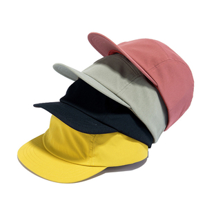 Gorras y sombreros de béisbol de Color amarillo liso con conexión de marca - Product Image 2