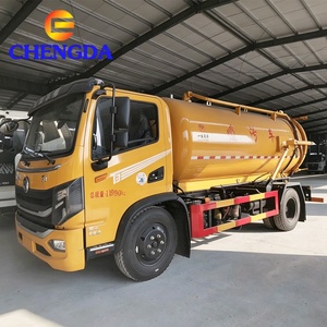 Camion d'occasion Dongfeng T8 4X2 150HP Diesel à conduite à gauche, camion de nettoyage de canalisations, camion de pompage des eaux usées, camion lourd - Product Image 3