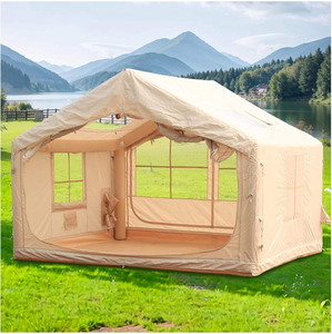 Tentes gonflables pour le <span class=keywords><strong>camping</strong></span>, tente gonflable de luxe pour 6 à 8 personnes avec port AC, tente gonflable portable facile à installer - Product Image 1