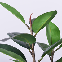 Plantes artificielles en caoutchouc en pot de 160 cm en gros, faux arbre d'intérieur, écologique, ignifuge, pour le sol, verdure domestique