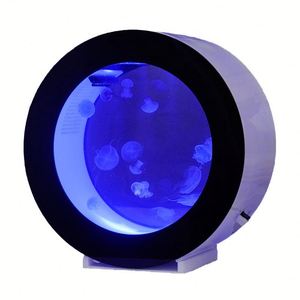 Acuario Redondo de Acrílico de 50L para Medusas con Sistema de Filtración para Exhibición de Medusas Vivas - Product Image 1