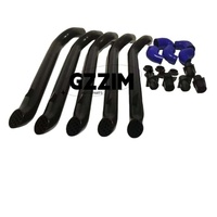 Offroad 4X4 voiture tuba en acier inoxydable voiture prise d'air tuba 4X4 accessoires pour Toyota Hilux Vigo 2012 +