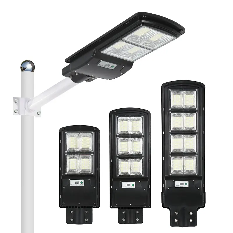 Best Factory Price Motion Sensor Outdoor Lighting 60w 90w 120w Integrated All In One Led Solar Street Lamp
