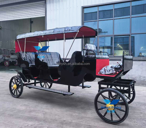 Chariot de Mariage Classique de Haute Qualité, Modèle Cendrillon, pour Visites Touristiques, 4 Roues, Offre Spéciale, Transport à Prix Réduit - Product Image 5