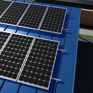 Abrazadera Universal para Panel Solar, Económica, Multifuncional, para Techo Metálico - Product Image 1