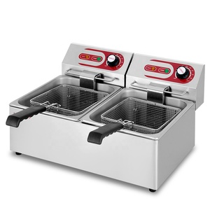 <span class=keywords><strong>Friteuse</strong></span> de comptoir commerciale de <span class=keywords><strong>bonne</strong></span> qualité en acier inoxydable, table de travail, 12 l, <span class=keywords><strong>friteuse</strong></span> électrique industrielle pour poulet - Product Image 5