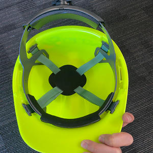 قبعة صلبة للسلامة الصناعية سميكة ومتينة من ABS بشعار مخصص مع حزام قابل للتعديل للاستخدام في البناء والهندسة - Product Image 2