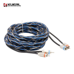 Amplificador de <span class=keywords><strong>cable</strong></span> de <span class=keywords><strong>audio</strong></span> RCA para coche, <span class=keywords><strong>subwoofer</strong></span> de cobre puro de alta calidad, 2/3/5m, <span class=keywords><strong>cable</strong></span> RCA para coche - Product Image 5
