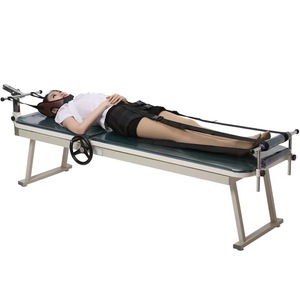 Cama de Tracción Doméstica para Rehabilitación de Columna Cervical y Lumbar, Equipo de Terapia de Cuerpo Completo, Operación Manual, Material de Hierro - Product Image 1