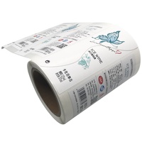 Étiquettes autocollantes personnalisées en papier transparent pour parfums, cosmétiques, whisky, thé, vodka, champagne, usage industriel