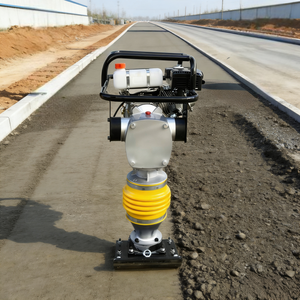 Apisonadora de Gasolina de 100 kg <span class=keywords><strong>Modelo</strong></span> 100 con Motor <span class=keywords><strong>Honda</strong></span>, Compactador Equivalente para Obras de Construcción - Product Image 2