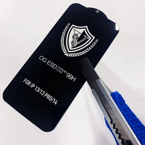 OG ESD Full Glue Protector de pantalla de teléfono móvil para <span class=keywords><strong>Iphone</strong></span> 13 <span class=keywords><strong>12</strong></span> 14 <span class=keywords><strong>Pro</strong></span> <span class=keywords><strong>Max</strong></span> 9h 6d 2.5d Hd vidrio templado para <span class=keywords><strong>Iphone</strong></span> 15 <span class=keywords><strong>pro</strong></span> <span class=keywords><strong>Max</strong></span> - Product Image 2