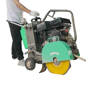 Scie à béton portative avec moteur à essence de 15 CV, outil de coupe de 180 mm pour routes en asphalte - Product Image 1