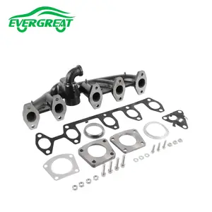 Great Iron Cast Exhaust Manifold 070253017B for VW 2.5 TDI T5 R5 Diesel Engine Touareg BAC BLK 6-speed Manual Gearbox K949