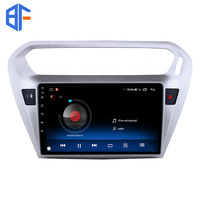 Autoradio 9 ", Android 10, Quad cordon, écran tactile, pour voiture Peugeot 301, citroën Elysee, c-élysee (2013, 2014)