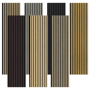 Paneles Acústicos Ranurados de MDF, Tableros de Aislamiento Acústico de Madera para Decoración de Interiores Comerciales - Product Image 1